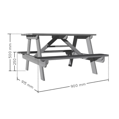 Mesa picnic infantil Soulet