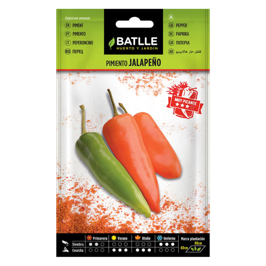 Semillas de  Pimiento Jalapeño