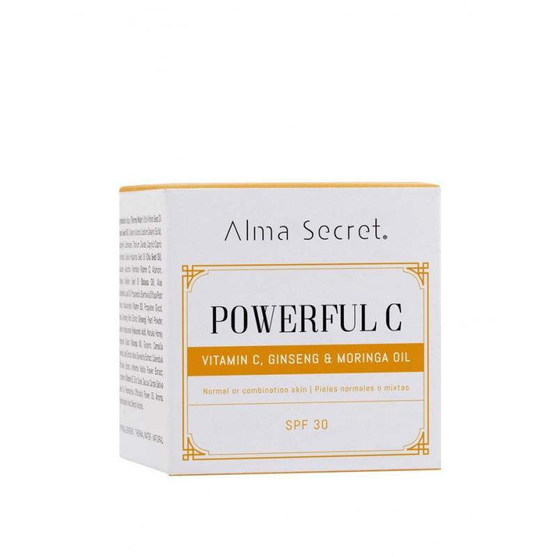 Poweful C con Vitamina C, Ginseng & Moringa SPF30 Alma Secret 50 ml