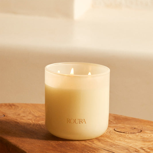 Vela Icons Majestic Lotus tres mechas, Roura