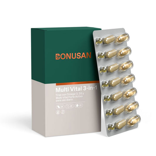 Multi Vital 3-in-1, Bonusan, 84 comprimidos