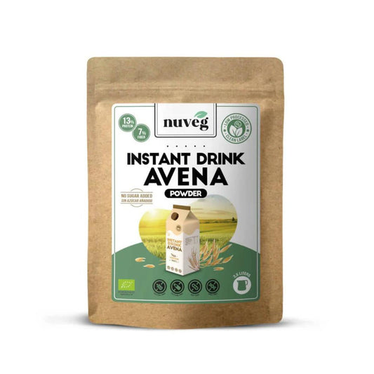 Bebida de avena ECO en polvo Nuveg 200 g para 2,5 litros