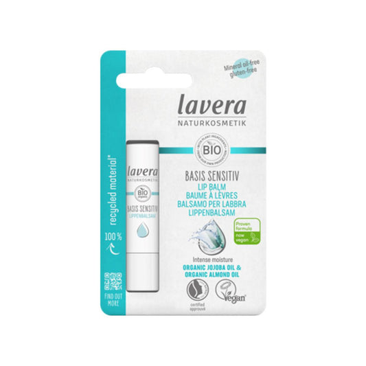 Bálsamo labial basis sensitiv BIO, Lavera 4.5 ml