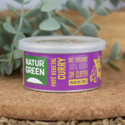Paté Curry Bio Naturgreen 125 g