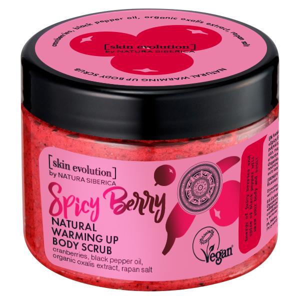 Exfoliante corporal templado spicy berry natura sibérica 300 ml