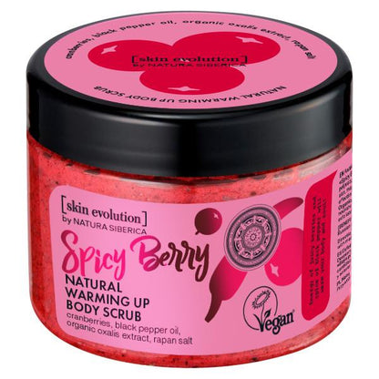 Exfoliante corporal templado spicy berry natura sibérica 300 ml