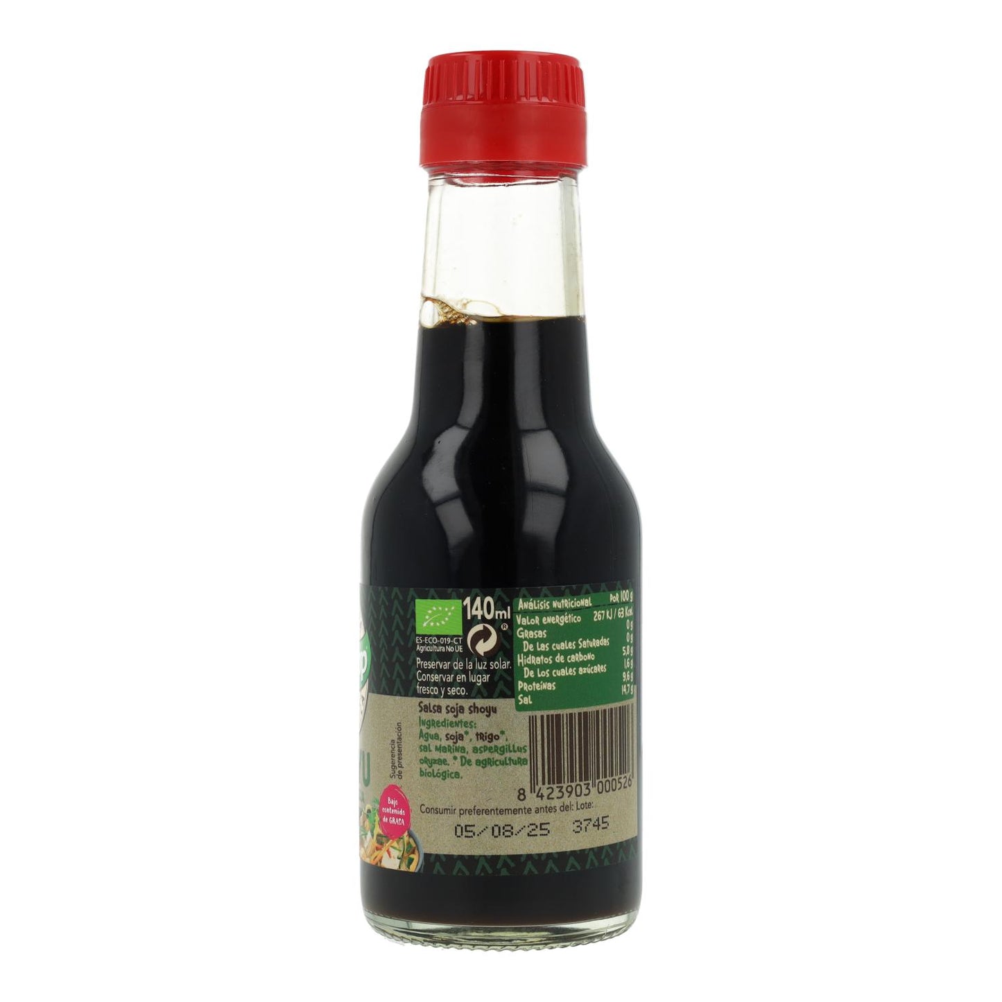 Salsa de Soja suave Bio Shoyu Biocop