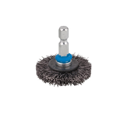 1 cepillo metálico de disco para taladro  Wolfcraft
