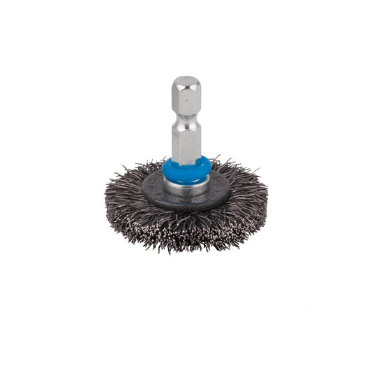1 cepillo metálico de disco para taladro  Wolfcraft