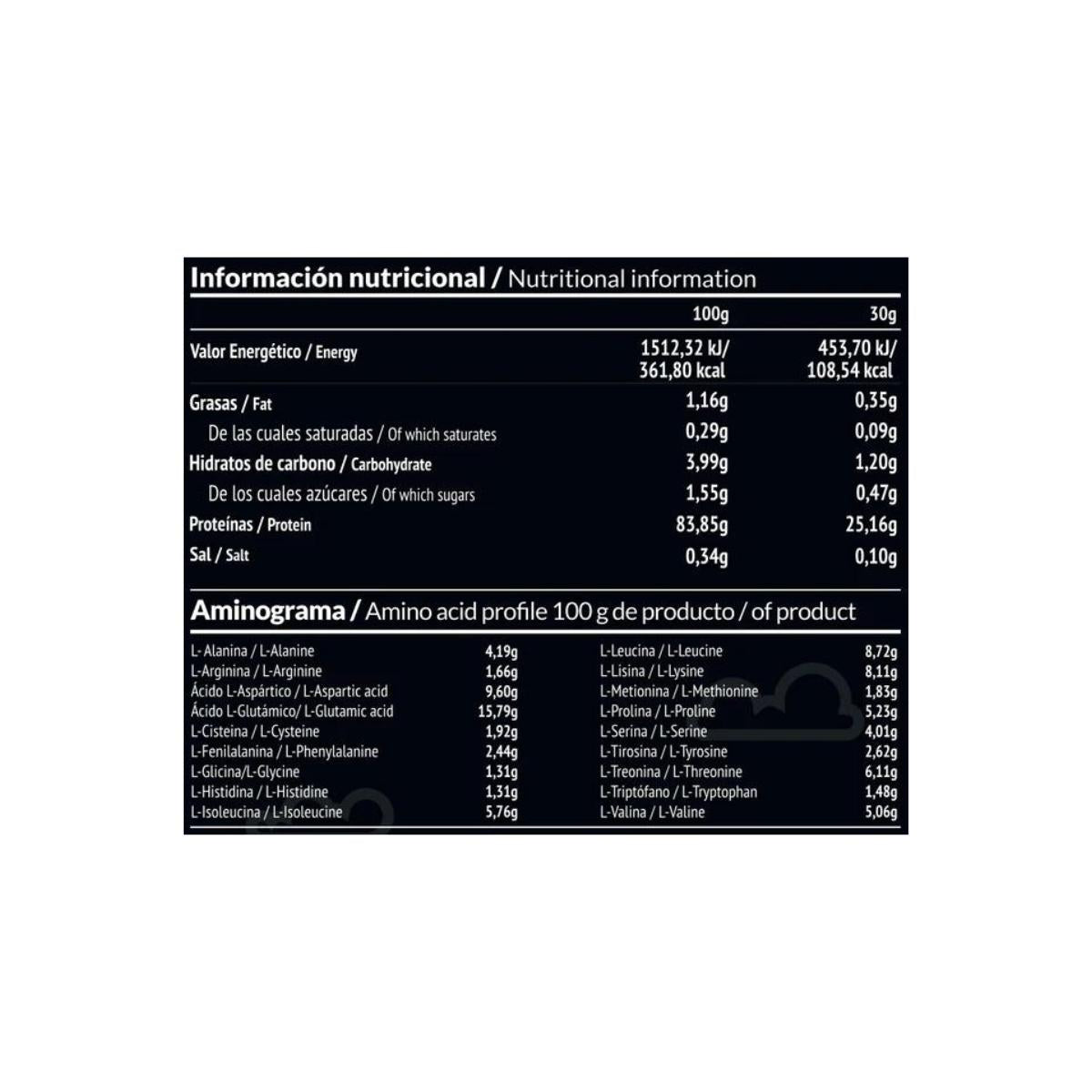 Panacea aislado de proteína de suero sabor fresa Paleobull