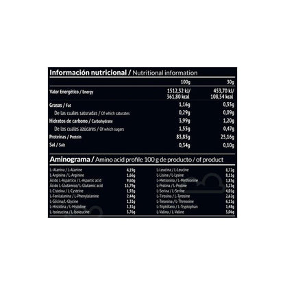 Panacea aislado de proteína de suero sabor fresa Paleobull