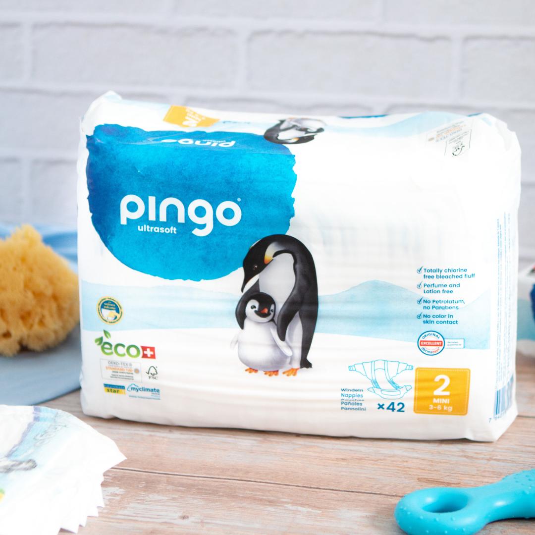 Pack Ahorro Pañales T2 (3-6kg) Pingo 336 Uds