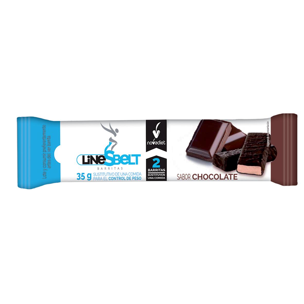 Line Sbelt Chocolate Barritas 35 gr Novadiet