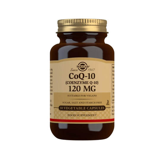 Coenzima CoQ10 (vegana), 30 cápsulas vegetales de 120mg