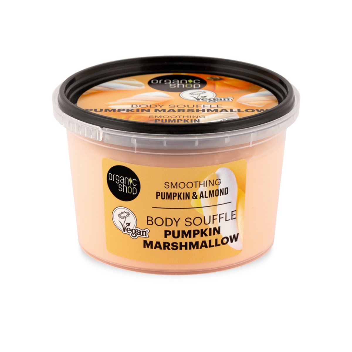 Suflé corporal calabaza y malvavisco Organic Shop
