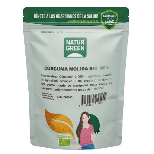 Cúrcuma Molida Bio 100 g NaturGreen