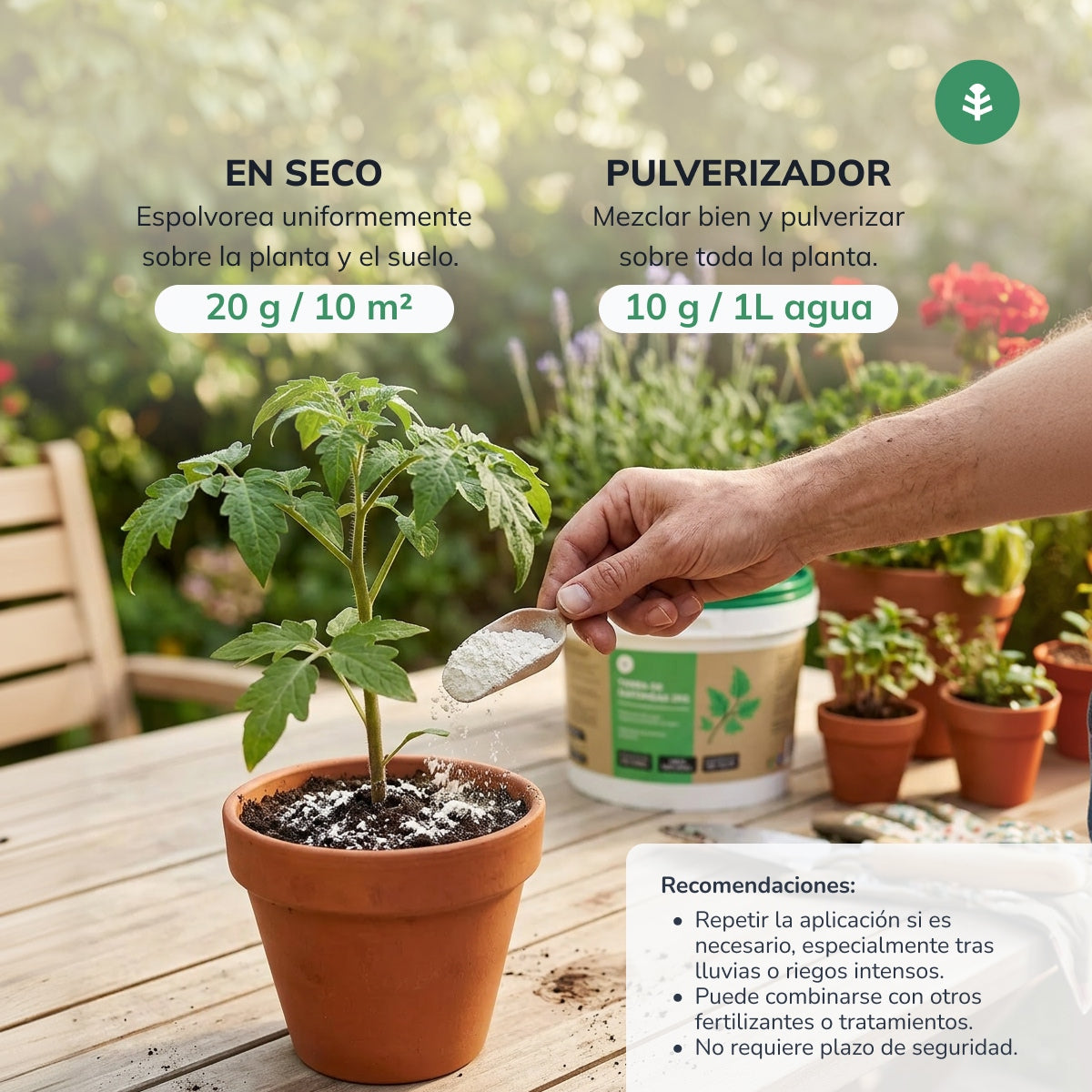 Tierra de Diatomeas Planeta Huerto 300 gr