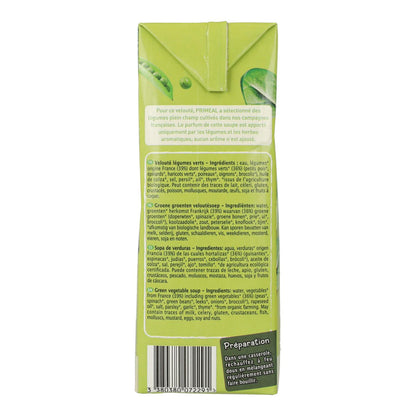 Crema de verduras verdes Priméal, 1 L