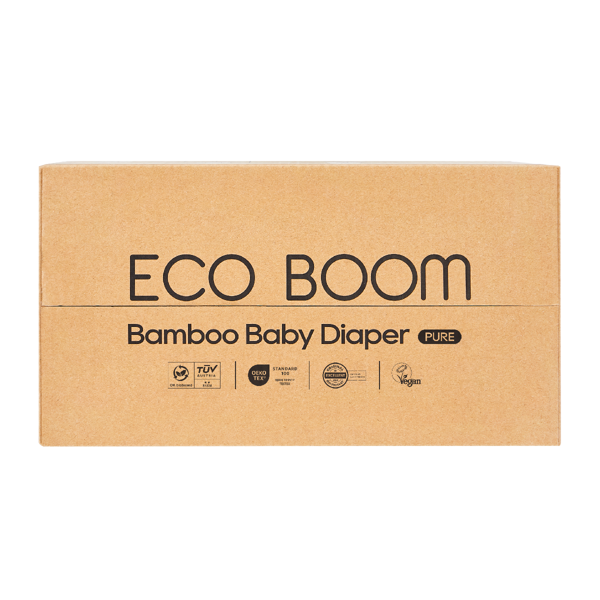 Pañal de Bambú Pure Premium ECO BOOM T2/S (3 a 8 Kg) 34 uds