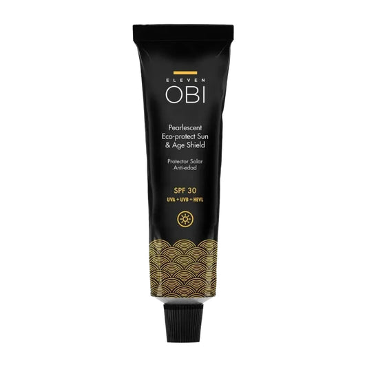 Protector solar antiedad ECO nacarado SPF 30 Eleven Obi 60ml