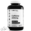 Cafeína Anhidra Pura 200 mg 365 comprimidos veganos