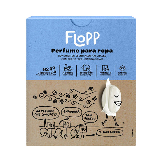 Perfumador Ropa Flopp 1 estuche x 90 cápsulas