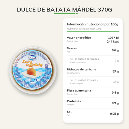 Información nutricional