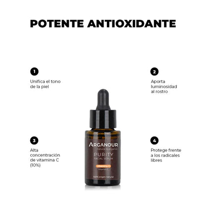 Serum facial Purity Vitamina C, Arganour, 30ml