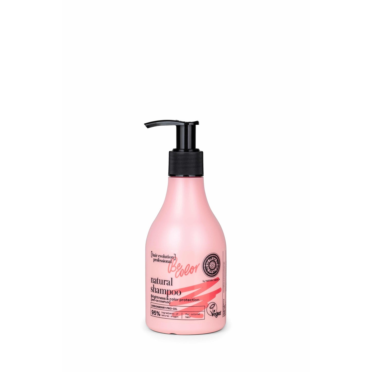 Champú natural «Be color» Brillo y protección del color Natura Siberica 245 ml
