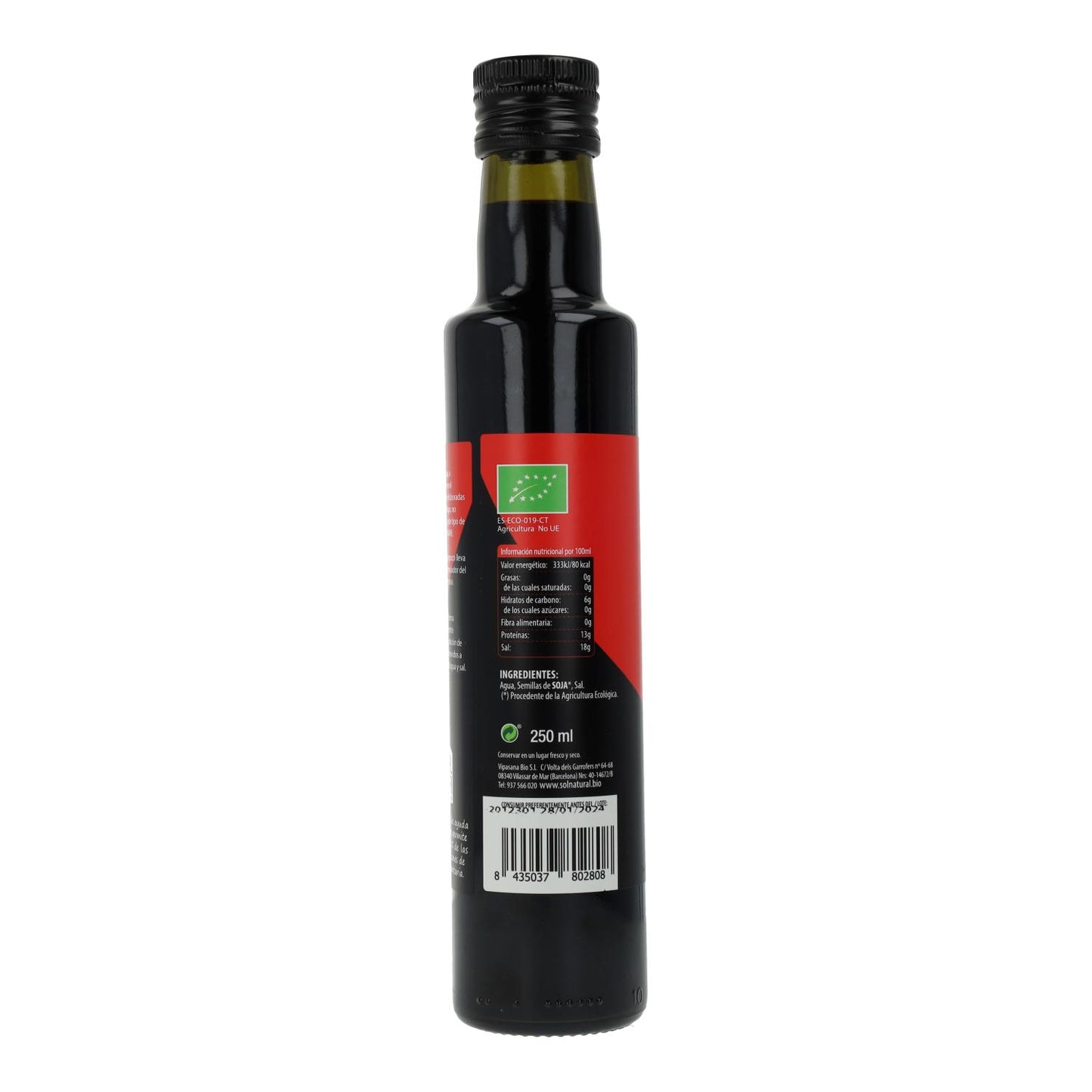 Tamari salsa de soja bio Sol Natural 250 ml