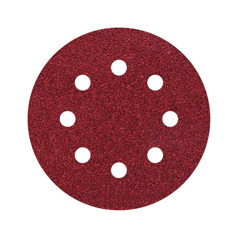 25 discos adhesivos de lijar perforadas Ø 125 mm Wolfcraft