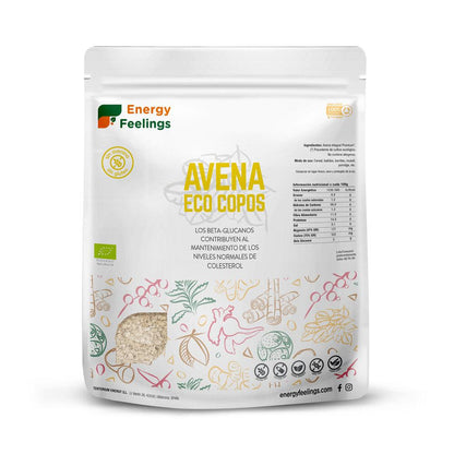 Copos de Avena ECO sin gluten Energy Feelings 1 kg
