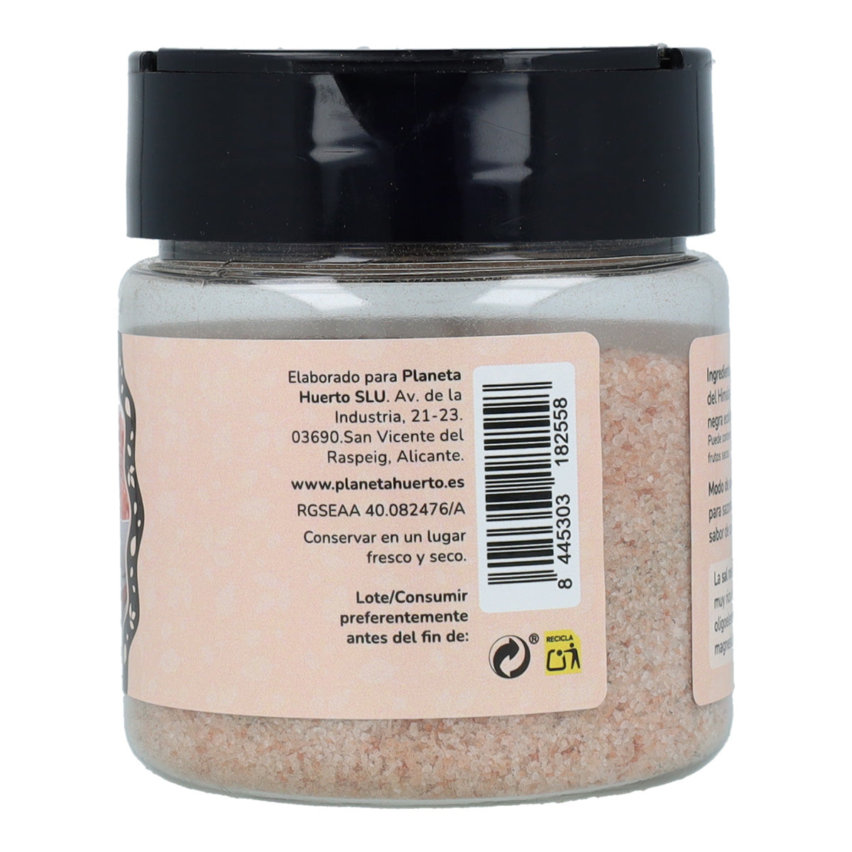 Sal Rosa + Pimienta Bio ECO Planeta Huerto 100g