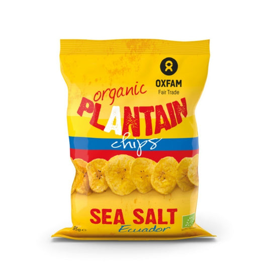 Chips Plátano BIO con sal Oxfam Intermón 85G