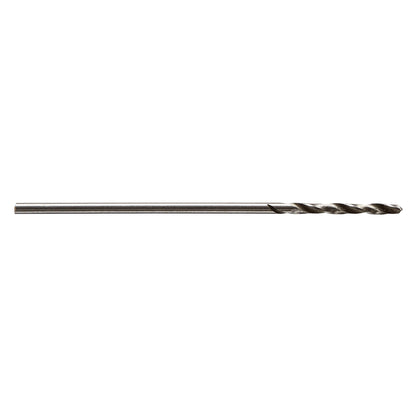 3 Brocas espirales HSS rectificadas con vástago redondo para metal Wolfcraft