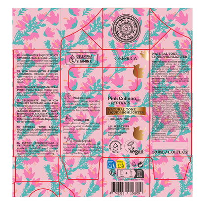 Iluminador Líquido «Natural Tone» Natura Siberica 30 ml