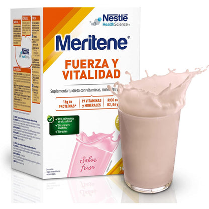 BATIDO FUERZA Y VITALIDAD  MERITENE . 15sx30gr