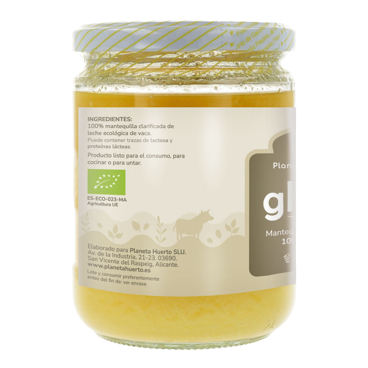 Pack 2x Ghee mantequilla clarificada ECO Planeta Huerto 350 gr