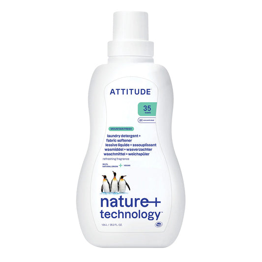 Detergente y suavizante 2 en 1 Mountain Fresh Nature + technology 35 loads Mountain Essentials