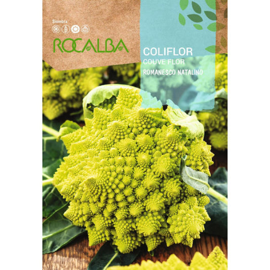 Semillas de Coliflor romanesco natalino