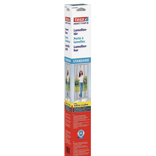 Cortina mosquitera Standard negra 2,2m x 0,95m Tesa