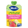 Bol Yogur Plátano Fresa Manzana Hero 100g