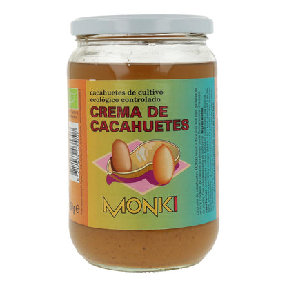 Crema de Cacahuete Bio Monki
