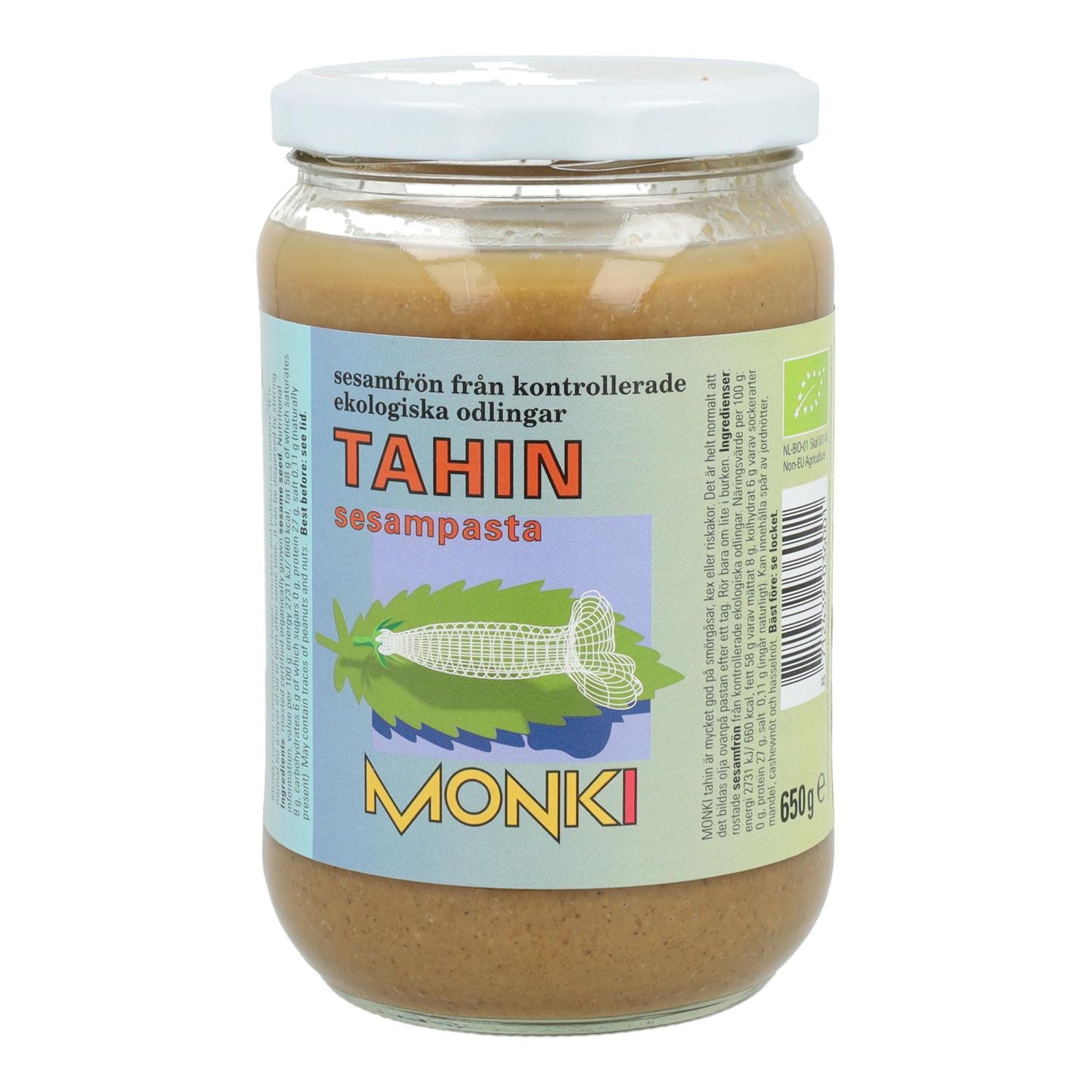 Tahin tostado sin sal bio Monki