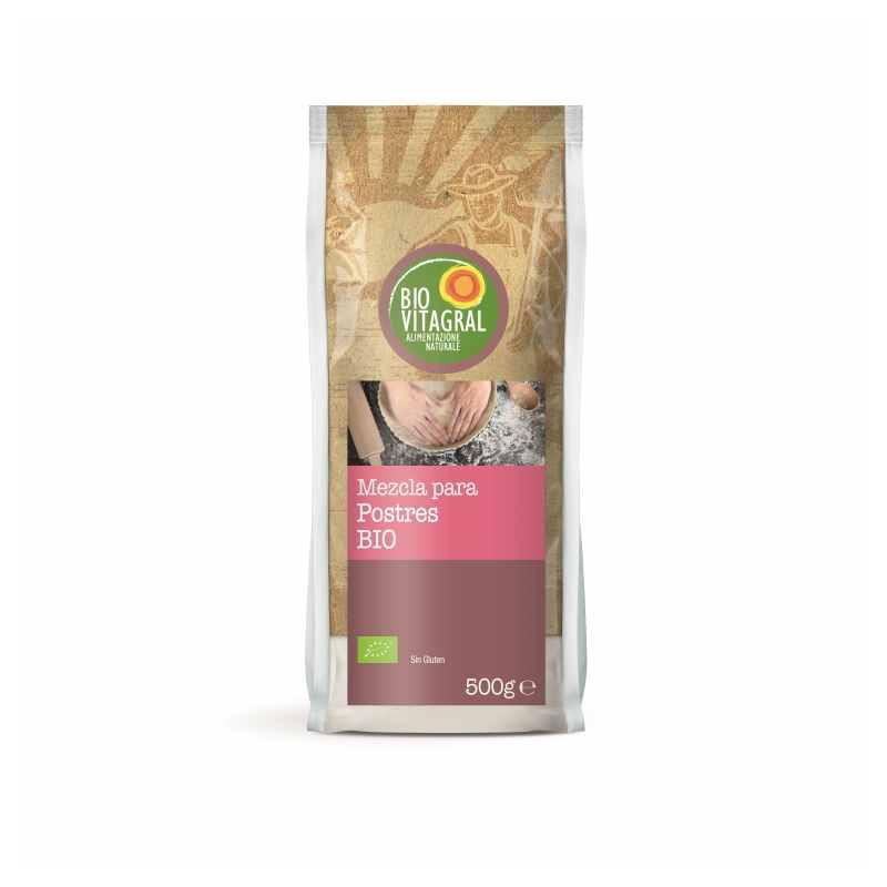 Mezcla de Postres Sin Gluten 500 gr Bio Vitagral