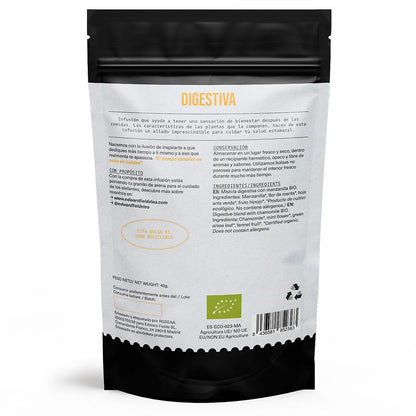 Infusión Digestiva con manzanilla, ecológica a granel Edward Fields 40 g