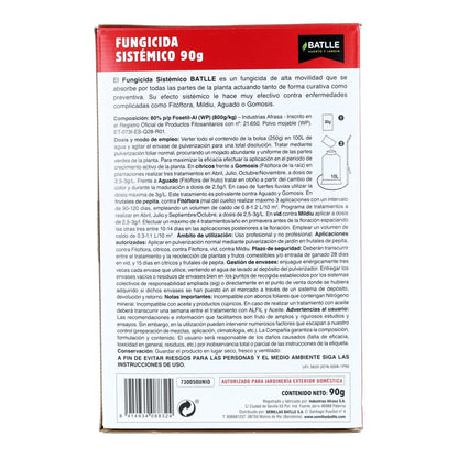 Fungicida sistémico 3 x 30 g Batlle