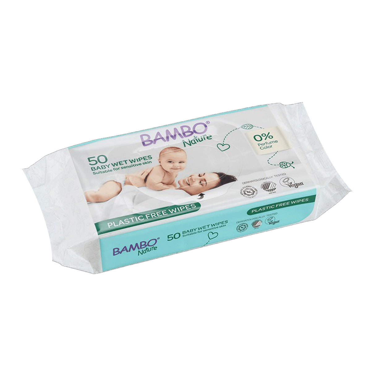 Toallitas húmedas Bambo Nature 80 uds