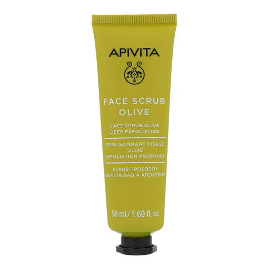 Mascarilla Facial Exfoliante Profunda con Oliva Apivita 50 ml