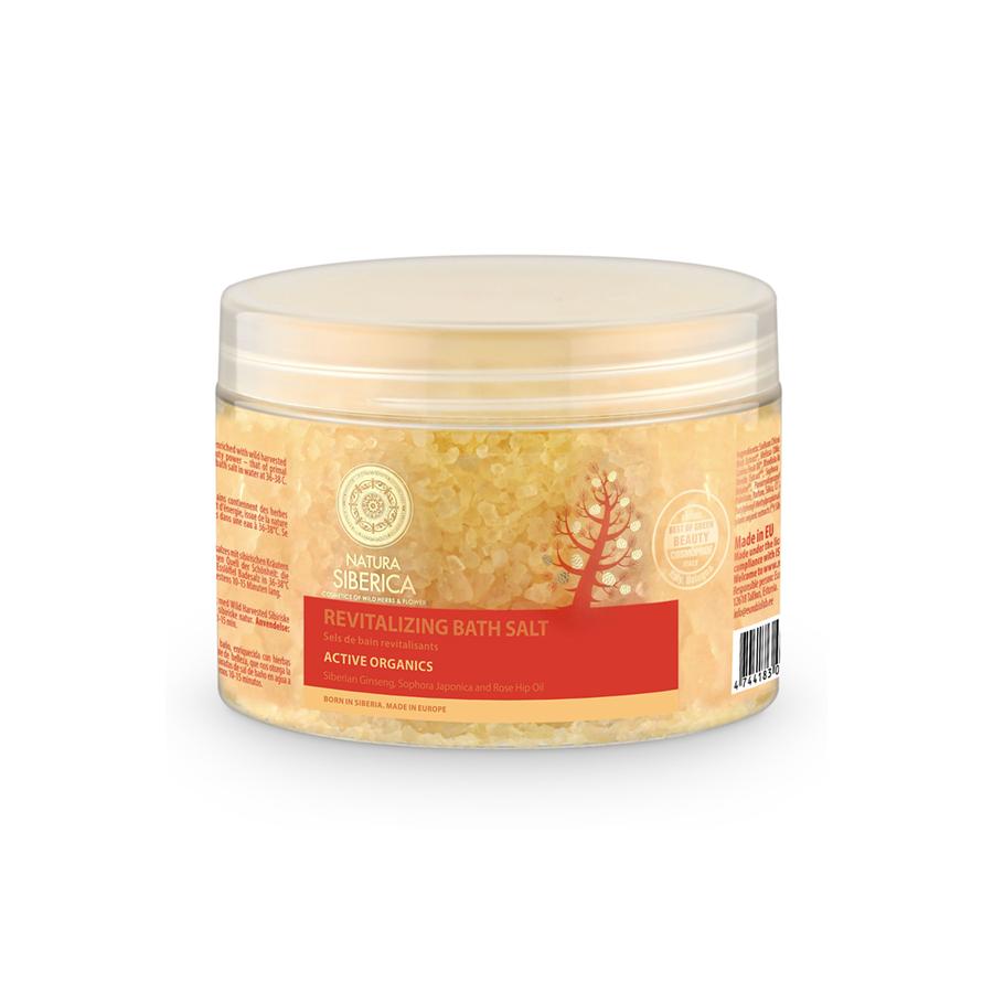Sal de baño revitalizante Natura Sibérica 200 g